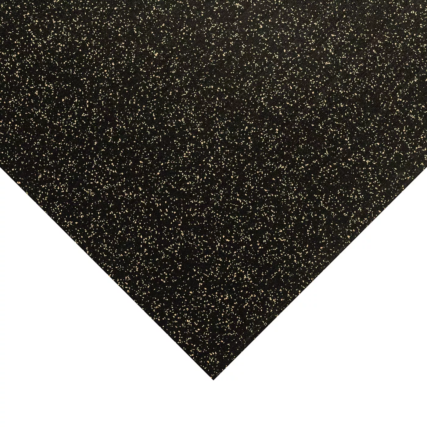 Černo-žlutá gumová podlahová deska (role) FLOMA FitFlo SM1050 - délka 10 m, šířka 125 cm, výška 1,2 cm
