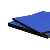 Antivibrační tlumící rohož (deska) pod koleje FLOMA RailPad - 200 x 120 x 1,5 cm
