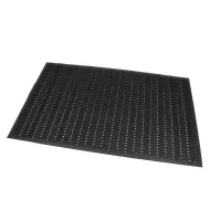 Gumová čisticí vstupní rohož FLOMA Waves - délka 90 cm, šířka 150 cm, výška 1,2 cm