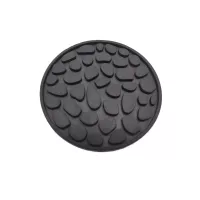 Gumová kulatá podložka pod květináč FLOMA Stones - průměr 30 cm, výška 1 cm