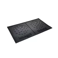 Gumová podložka pod misky pro psy, kočky FLOMA BowlMat - délka 35 cm, šířka 61 cm, výška 1 cm