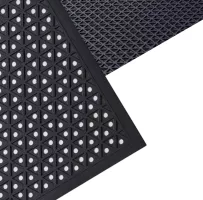 Gumová protiskluzová rohož FLOMA ExtraDrain - délka 105 cm, šířka 155 cm, výška 0,8 cm