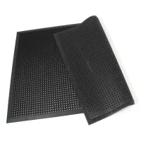 Gumová venkovní vstupní rohož s obvodovou hranou Octomat Mini Eco - délka 90 cm, šířka 150 cm, výška 1,2 cm