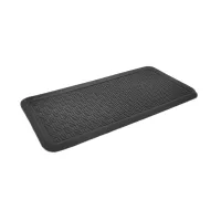 Gumový odkapávač na boty FLOMA Criss Cross - délka 40 cm, šířka 80 cm, výška 2,5 cm