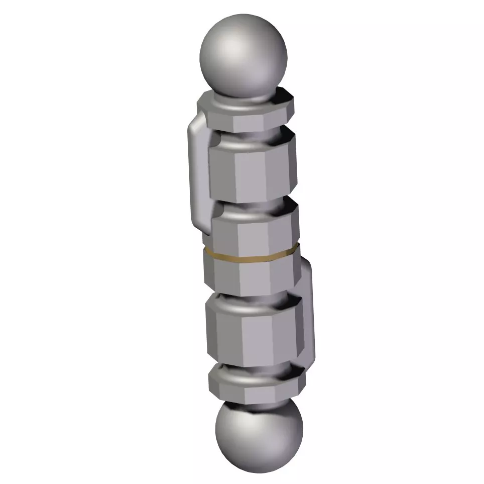 Pant D21mm, L110mm ozdobný navařovací