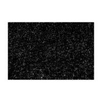 Černá textilní vstupní rohož FLOMA Perla - délka 120 cm, šířka 300 cm, výška 1,1 cm