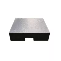 Gumová podložka pod konstrukci fotovoltaické elektrárny FLOMA UniPad - délka 26 cm, šířka 26 cm, výška 7 cm