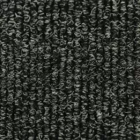 Textilní gumová hliníková kartáčová vstupní rohož FLOMA Alu Low Extra (Bfl-S1) - délka 100 cm, šířka 150 cm, výška 1 cm