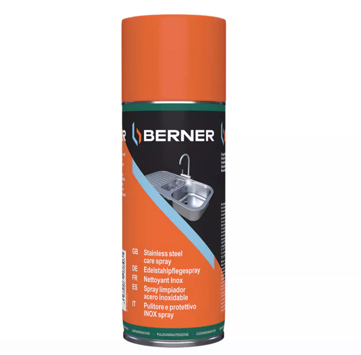 Sprej na čištění nerezu NSF 400 ml 160366