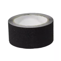 Černá korundová protiskluzová páska FLOMA Standard - délka 300 cm, šířka 5 cm, tloušťka 0,7 mm