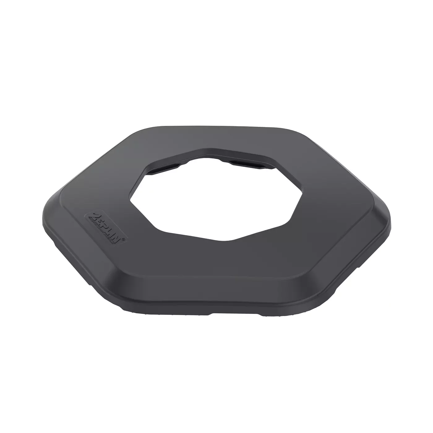 Černá plastová (PVC) zátěžová základna pro dopravní kužely FLOMA CW87 - 1,7 kg - průměr 28 cm