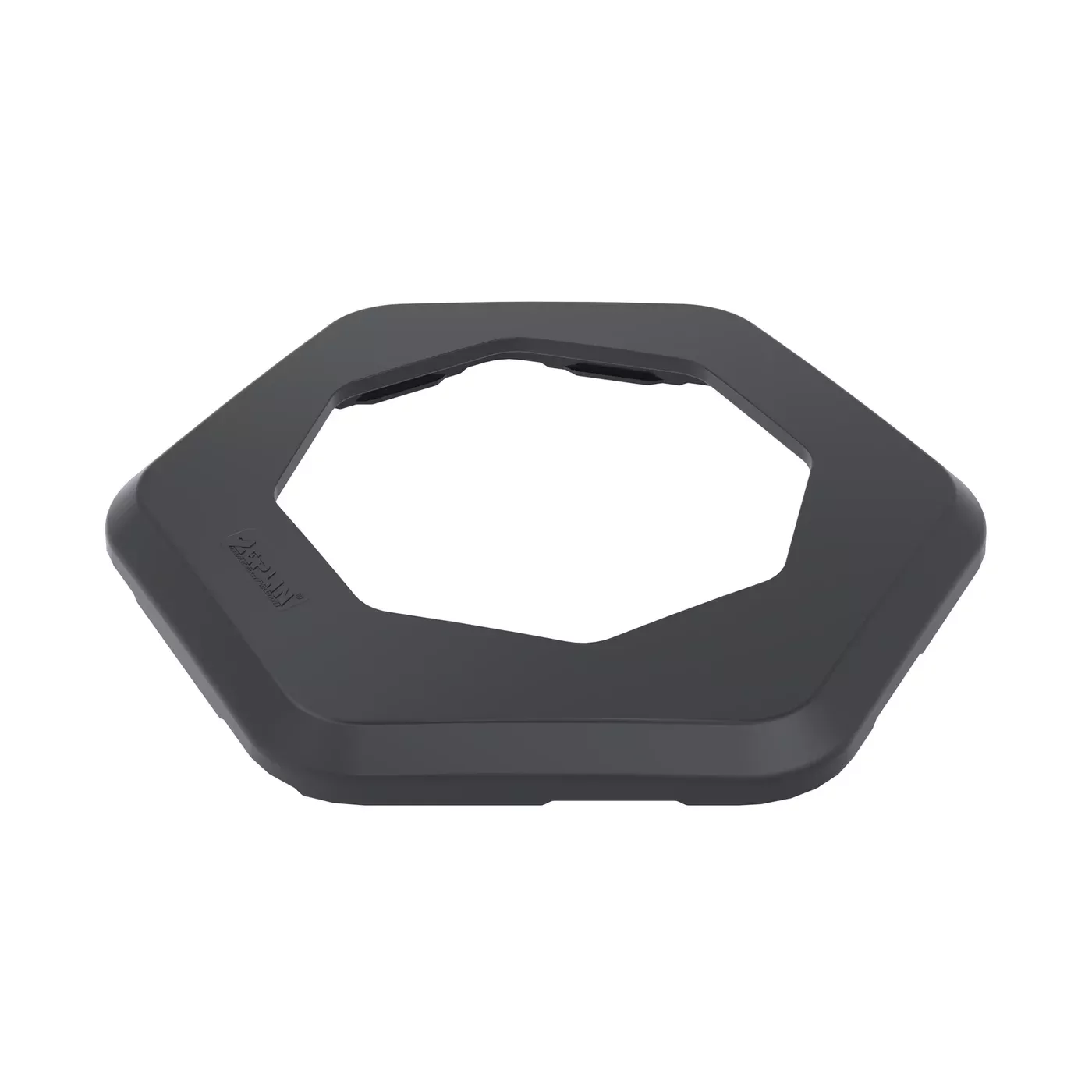 Černá (PVC) plastová zátěžová základna pro dopravní kužely FLOMA CW71 - 2,75 kg - průměr 38 cm