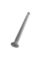 Vrut samovrtný TORX 7504P-zápustná hlava, zinek bílý-do plechu