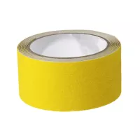 Žlutá korundová protiskluzová páska FLOMA Standard - délka 300 cm, šířka 5 cm, tloušťka 0,7 mm