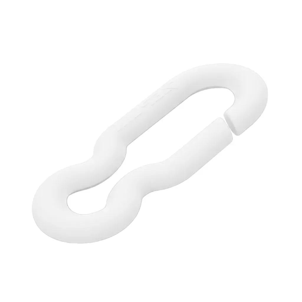 Bílá (PPC) plastová spojka k řetězům FLOMA PC61