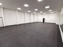 Černo-šedá gumová podlahová deska (puzzle - střed) FLOMA FitFlo SF1050 - délka 95,6 cm, šířka 95,6 cm, výška 1,6 cm