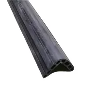Černý gumový kabelový most FLOMA CP84 - 100 x 10 x 5 cm