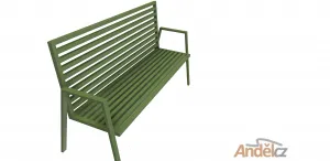 Kovová lavička Komfort Andělcz, s.r.o.