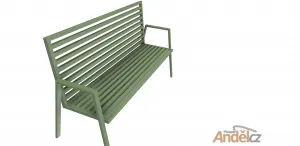 Kovová lavička Komfort Andělcz, s.r.o.