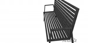 Kovová lavička Komfort Andělcz, s.r.o.