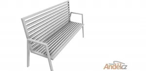 Kovová lavička Komfort Andělcz, s.r.o.