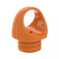 Oranžový plastový (PPC) držák pro kužely a sloupky FLOMA TC24 - výška 6 cm