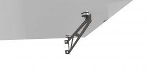 VCHODOVÁ STŘÍŠKA ELITE pultová se sklem 2000 x 1000mm Andělcz, s.r.o.