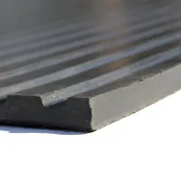 Gumová zátěžová rohož FLOMA HDM10 - délka 182 cm, šířka 122 cm, výška 1,2 cm