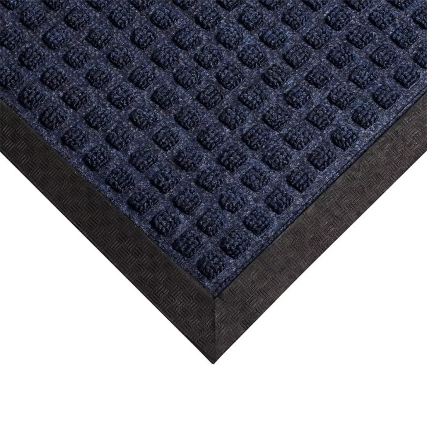 Modrá vstupní čisticí rohož - délka 60 cm, šířka 90 cm, výška 0,7 cm