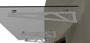 VCHODOVÁ STŘÍŠKA ELITE pultová se sklem 1800 x 1000mm Andělcz, s.r.o.