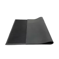 Gumová čisticí venkovní vstupní rohož FLOMA Rubber Fingers - délka 100 cm, šířka 150 cm, výška 0,8 cm