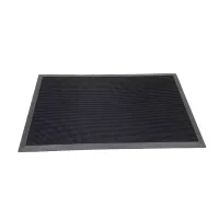 Gumová čisticí venkovní vstupní rohož FLOMA Rubber Fingers - délka 50 cm, šířka 75 cm, výška 0,8 cm
