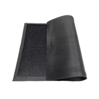 Gumová čisticí venkovní vstupní rohož FLOMA Rubber Fingers - délka 50 cm, šířka 75 cm, výška 0,8 cm