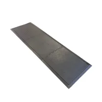 Gumová protiúnavová rohož (okraj) FLOMA Comfort Lock TE - délka 71 cm, šířka 79 cm, výška 1,3 cm