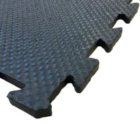 Gumová zátěžová puzzle modulární rohož FLOMA HDM20 - délka 182 cm, šířka 122 cm, výška 1,7 cm