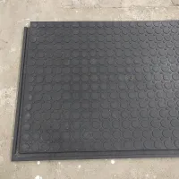 Plastová univerzální oboustranná zátěžová podlahová deska FLOMA RePVC T620 - délka 120 cm, šířka 80 cm, výška 2,2 cm
