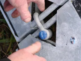 Plastová terénní pontonová deska FLOMA RePVC T600A - délka 300 cm, šířka 200 cm, výška 3,2 cm