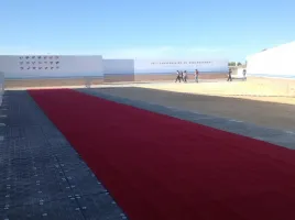 Plastová terénní pontonová deska FLOMA RePVC T601 - délka 400 cm, šířka 100 cm, výška 3,2 cm