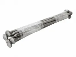 Kovový kotvicí hřeb pro zatravňovací dlažbu - průměr 0,8 cm, délka 30 cm - 10 ks