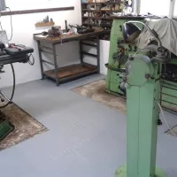 Černý plastový (PVC) nájezd Fortelock Industry (kůže) - délka 51 cm, šířka 14 cm, výška 0,7 cm