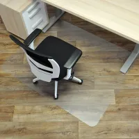 Ochranná podložka pod židli a na tvrdé podlahy FLOMA OCMat Profi - délka 150 cm, šířka 120 cm, výška 0,15 cm