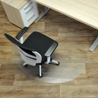 Ochranná podložka pod židli a na tvrdé podlahy FLOMA OCMat Profi - délka 150 cm, šířka 120 cm, výška 0,15 cm