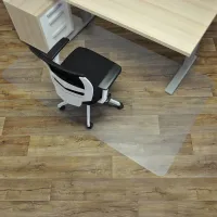 Ochranná podložka pod židli a na tvrdé podlahy FLOMA OCMat Profi - délka 200 cm, šířka 120 cm, výška 0,15 cm