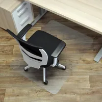Ochranná podložka pod židli a na tvrdé podlahy FLOMA OCMat Profi - délka 120 cm, šířka 90 cm, výška 0,15 cm
