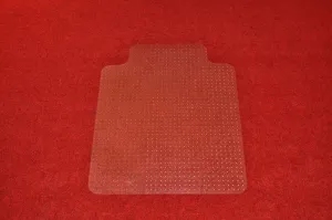 Ochranná podložka pod židli a na koberec FLOMA OCMat Profi - délka 120 cm, šířka 100 cm, výška 0,2 cm