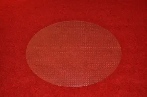 Ochranná podložka pod židli a na koberec FLOMA OCMat Profi - délka 150 cm, šířka 120 cm, výška 0,2 cm