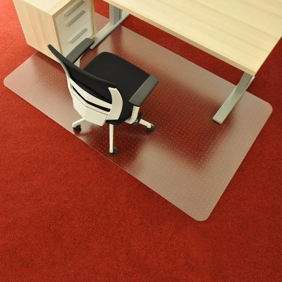 Ochranná podložka na koberec a pod židli FLOMA OCMat Profi - délka 183 cm, šířka 120 cm, výška 0,2 cm