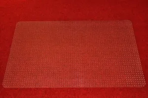 Ochranná podložka na koberec a pod židli FLOMA OCMat Profi - délka 183 cm, šířka 120 cm, výška 0,2 cm