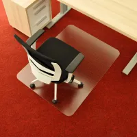 Ochranná podložka pod židli a na koberec FLOMA OCMat Profi - délka 120 cm, šířka 90 cm, výška 0,2 cm