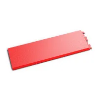 Červený plastový (PVC) nájezd "typ A" Fortelock Invisible (hadí kůže) - délka 45,3 cm, šířka 14,5 cm, výška 0,67 cm